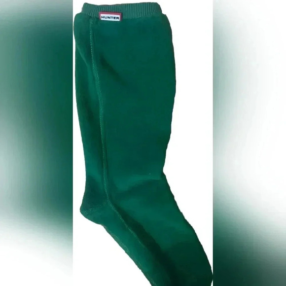 Hunter Green Holiday Boot Socks Children's Size XL - Picture 2 of 6